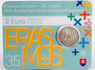 Slowakei 2 Euro 35 Jahre ERASMUS-Programm - im Blister -