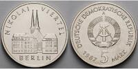 Deutschland, DDR 5 Mark Nikolaiviertel, Ku.-Ni.,-Archivbild-