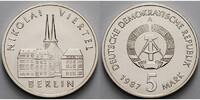 Deutschland, DDR 5 Mark Nikolaiviertel, Ku.-Ni.,-Archivbild-