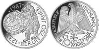 Deutschland, Bundesrepublik 10 DM 750 Jahre Berlin, in der originalen Noppenfolie unbeschnitten, -