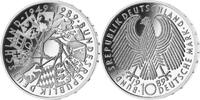 Deutschland, Bundesrepublik 10 DM 40 Jahre BRD, in der originalen Noppenfolie unbeschnitten, -