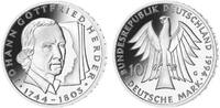 Deutschland, Bundesrepublik 10 DM Johann Gottfried Herder, in der originalen Noppenfolie unbeschnitten, -