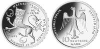 Deutschland, Bundesrepublik 10 DM Heinrich der Löwe, in der originalen Noppenfolie unbeschnitten, -