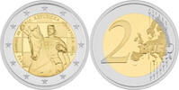 Kroatien 2 Euro <br> <b> im Land -HR-ausverkauft!!</b> <br> Sondermünze Kroatien 2025 - Krönung König Tomislav - sofort lieferbar! -