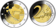 Kroatien 2 Euro 2024 Kursm&uuml;nze Kroatien 2024 - - sofort lieferbar! stgl.... 17,80 EUR  zzgl. 11,50 EUR Versand