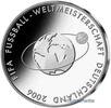 Deutschland 10 Euro Fußball WM 06 / <br> 2S. Fußball<br> 1. Ausg. in 04<br> <b>Buchst.nach unserer Wahl</b> -