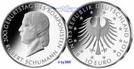 Deutschland 10 Euro 200. Geburtstag Robert Schumann,<br>1. Ausg. in 2010 -