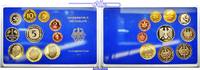 Deutschland 12,68<br>DM Amtlicher Kursmünzensatz in blauem Epalux -