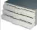 BEBA Schublade BEBA Maxi 6190 Schublade ohne Unterteilung. <b> <br> Dreifache Tiefe.</b> -