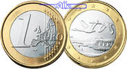 Finnland 1 Euro Kursmünze, 1 Euro