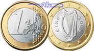 Irland 1 Euro Kursmünze, 1 Euro -