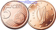 Irland 5 Cent Kursmünze, 5 Cent -