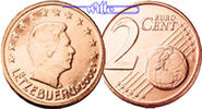 Luxemburg 2 Cent Kursmünze, 2 Cent -