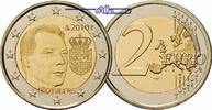 Luxemburg 2 Euro Wappen des Großherzogs Henri,<br><b>geringe Auflage, -