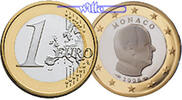 Monaco 1 Euro Kursmünze, 1 Euro Albert -mit dem amtlichen Münzzeichen- -