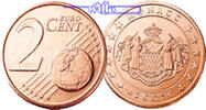 Monaco 2 Cent Kursmünze, 2 Cent -