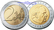 Monaco 2 Euro Kursmünze, 2 Euro -