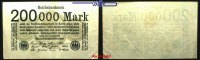 Deutsches Reich 200 000 Mark Inflation, Reichsbanknote, Ro.99b, -
