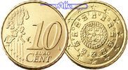 Portugal 10 Cent Kursmünze, 10 Cent -