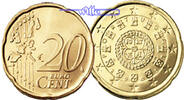 Portugal 20 Cent Kursmünze, 20 Cent -