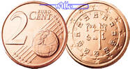 Portugal 2 Cent Kursmünze, 2 Cent * -