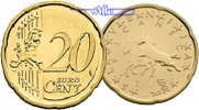 Slowenien 20 Cent Kursmünze, 20 Cent -