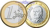 Spanien 1 Euro Kursmünze, 1 Euro -