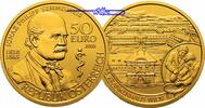 Österreich 50 Euro<br> 9,99g<br> fein<br> 22 mm Ø Ignaz Philipp Semmelweis / Mediziner, <b>im Etui & Zertifikat & Pappschuber,</b> -