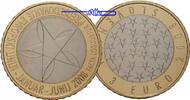 Slowenien 3 Euro EU - Ratspräsidentschaft - erste 3 Euro Münze europaweit -