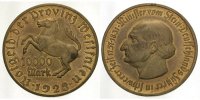 Provinz Westfalen 10.000<br> Mark Notgeld-Freiherr vom Stein-breiter Randst.Tombak o.Kupfer verg<br>Jaeger N20a -
