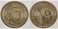 USA 1 $ James Monroe 2008 Philadelphia / Kupfer-Nickel / Neue Serie -