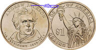 USA 1 $ Andrew Jackson 2008 Philadelphia / Kupfer-Nickel / Neue Serie -