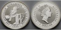 Australien 1 $ 1998 Kookaburra stgl 199,99 EUR  zzgl. 8,50 EUR Versand