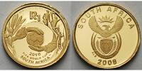 Südafrika 1/10 oz. <br> 3,11g<br> fein, <br> 1 Rand<br>16,5 Fußball Weltmeisterschaft 2010 in Südafrika, inkl. Kapsel & Zertifikat & Etui -
