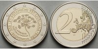 Slowenien 2 Euro 200. Jubiläum des botanischen Garten in Ljubljana -