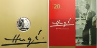 Belgien 20 Euro Herge-Comiczeichner von Tim & Struppi