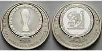 Südafrika FIFA Medaille Fußball Weltmeisterschaft 2010 in Südafrika, inkl. Zertifikat & Etui ohne Kapsel -