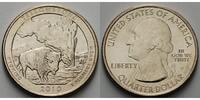 USA 1/4 $ Yellowstone /P - Kupfer-Nickel - -