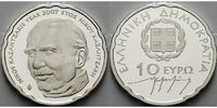 Griechenland 10 Euro 10 Euro Gedenkmünze - Nikos Kazantzakis PP - in Kapsel -