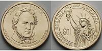 USA 1 $ James Buchanan / Kupfer-Nickel, Philadelphia -
