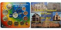 Spanien 5,88 Kursmünzensatz Castilla-La Mancha, zusätzl. mit 2 Euro Sondermünze Cordoba -