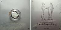 Luxemburg 700 cent<br>7 Euro 700.Jahrestag der Heirat Joh.v.Luxemburg mit Elisabeth von Böhmen, <b>SELTEN</b> -