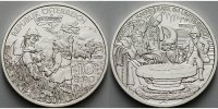 Österreich 10 Euro Karl der Große im Untersberg, ( Sagen und Legenden in Österreich ) -