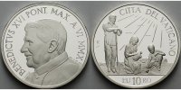 Vatikan 10 Euro 43.Weltfriedenstag - Willst du den Frieden fördern,so bewahre die Schöpfung -