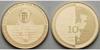 Niederlande 10 Euro<br> 6,05g<br> fein<br> 22,5 mm Ø NL - Wasserland, inkl. Holzetui & Zertifikat & Schuber -