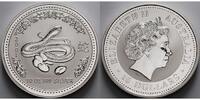 Australien 10 $,<b>10 oz.</b> Jahr der Schlange / Chines. Tierkreiszeichen 2001 Bild