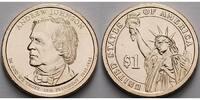 USA 1 $ Andrew Johnson / Kupfer-Nickel, Philadelphia -