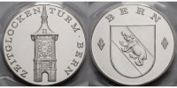 Schweiz ca.30g<br>40mm Ø Medaille Zeitglockenturm Bern -