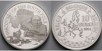 Belgien 10 Euro Roald Amundsen Entdeckung des Südpols (1911 - 2011, inkl. Etui & Zerti.& Schuber