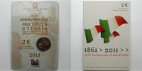 Italien 2 Euro 150 Jahre Einigung Italiens 1861 - 2011 -